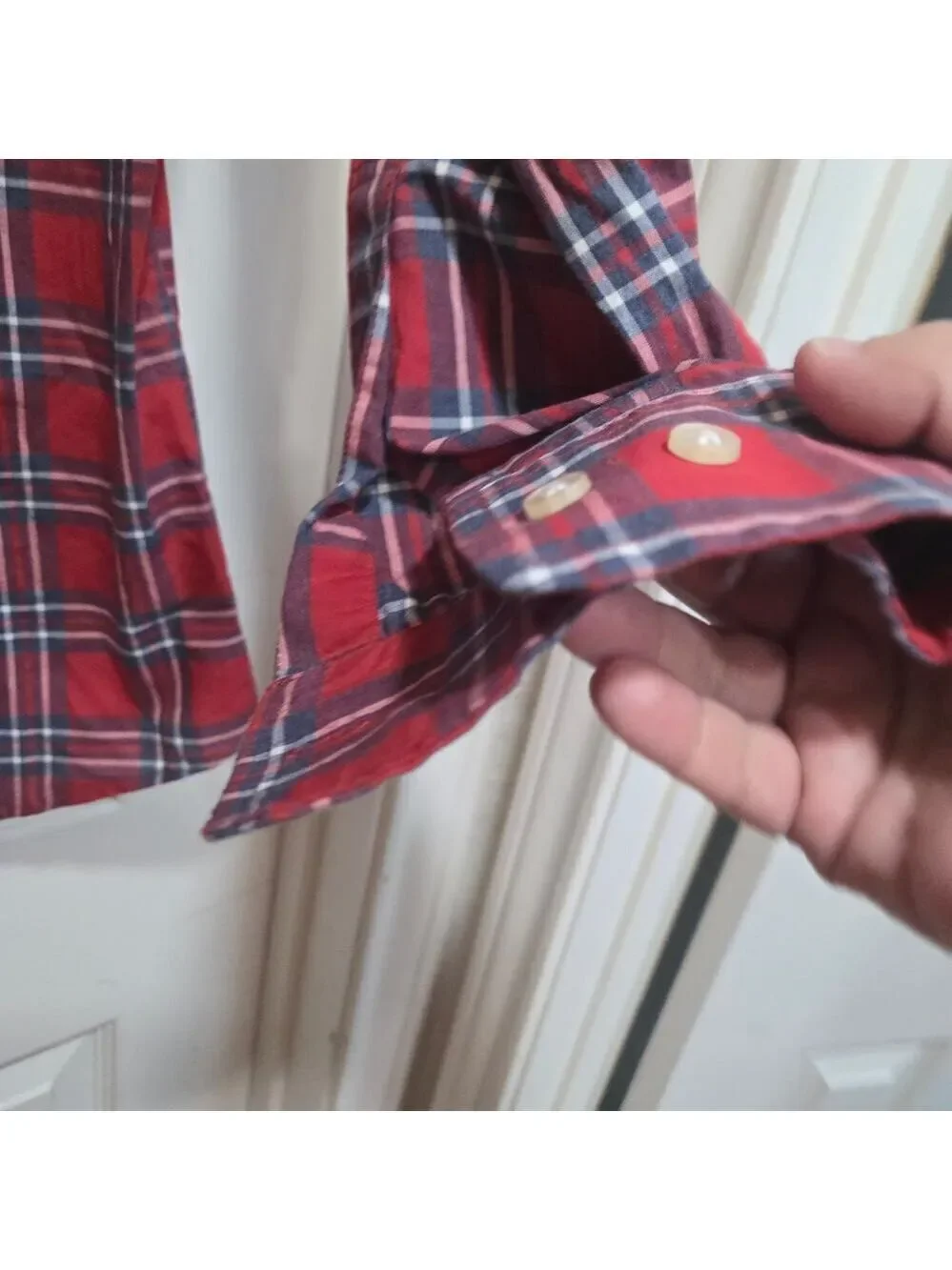 Sonoma Goods For Life Modern Fit Plaid Button Down Shirt NWT Men's Medium